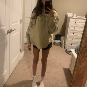 nike embroidery hoodie